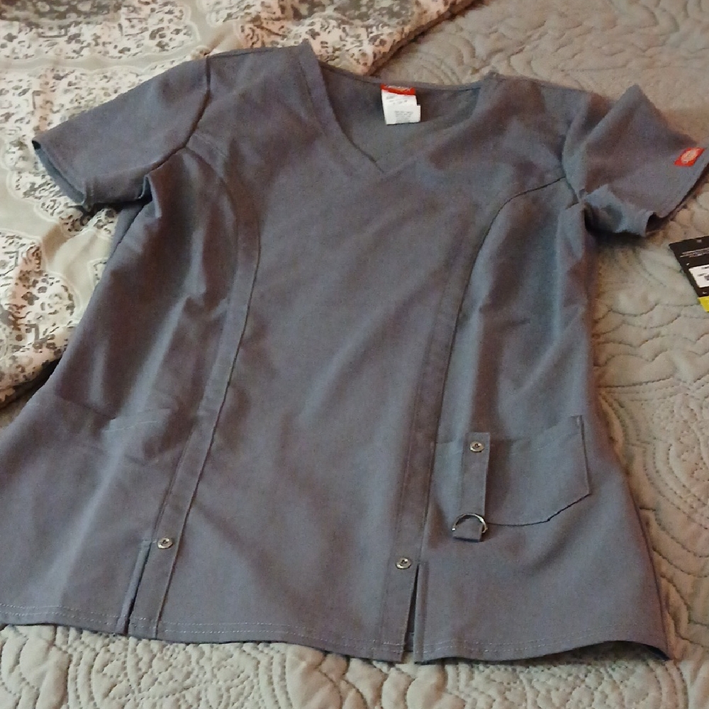New! Dickies Scrub Top